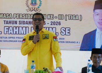 Ketua DPRD Provinsi Banten, Fahmi Hakim. (ISTIMEWA)