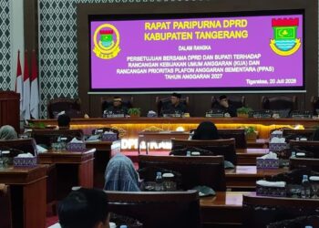 Pemkab dan DPRD Kabupaten Tangerang Sepakati KUA-PPAS 2027