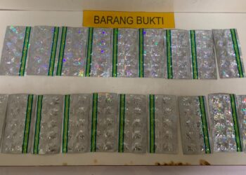 Satresnarkoba Polresta Tangerang Tangkap Pengedar Obat Keras Ilegal di Sepatan, Ratusan Butir Disita