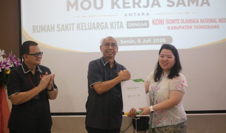 Beri Atlet Perlindungan, KONI Kabupaten Tangerang Gandeng RS Keluarga Kita