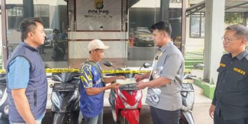 Polres Tangsel Sita Belasan Sepeda Motor Hasil Curanmor, Korban Bisa Ambil Secara Gratis