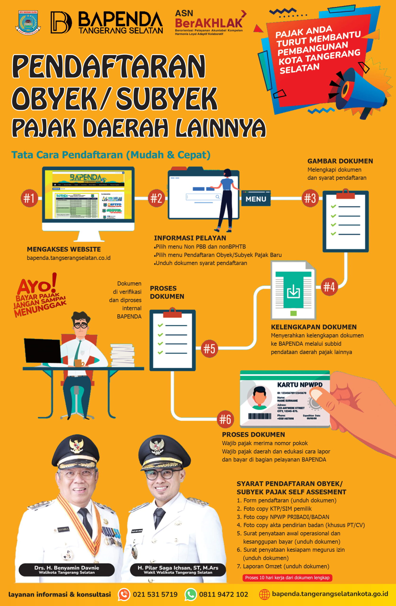 Pajak Daerah BAPENDA Tangerang Selatan